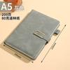 Caderno A5 Bloco de Notas com Fivela Espessa Ata de Reunião Caderno para Escritório Comercial Livro Personalizado Atacado Personalização