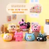 Caja Misteriosa Colgante de Cristal Little Meow Colgante de Cristal de Gato Lindo Creativo para Bolsas de Niñas Accesorios para Teléfono Regalo