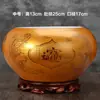 Adornos de Cornucopia Cerámica Jingdezhen Sala de Estar Entrada Acuario Decoración para Atraer Riqueza y Tesoro, Regalos de Inauguración de Casa y Apertura
