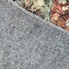Felpudo de cocina de estilo étnico transfronterizo, impermeable, resistente al aceite y antideslizante, plegable, alfombra de tira larga de cachemira sintética para entrada o pasillo