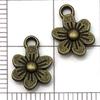 Colgante de Girasol Rosa de Aleación Antigua Nuevo Más Vendido de Amazon Colgante DIY Pulsera Collar Accesorios de Joyería
