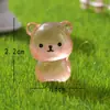 Adornos Luminosos Transfronterizos, Cerditos Rosas Lindos, Mini Animales para Micro-Paisajes, Adornos Pequeños para Coche, Manualidades de Resina DIY