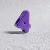 Novos blocos de construção alfanuméricos de fivela de sapato casual de acrílico com contas, acessórios de fivela de sapato artesanais faça você mesmo, atacado