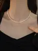 Collar de Perlas y Cuentas de Mariposa Xiaomi para Mujer 2026 Nuevo Estilo Caliente Cadena de Clavícula de Lujo Ligero Sensación de Nicho de Gama Alta Collar para Suéter