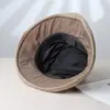 Nuevo Sombrero de Pescador con Protección Solar para Primavera y Verano para Mujer, Combinación de Colores Japonesa, Elegante, Protección UV, Para Viajes y Exteriores, Sombrero de Pescador Versátil