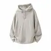 Roupas Masculinas Shanggu Outono/Inverno Estilo Americano Moletom com Capuz de Tricô Marca Moderna Masculina Jaqueta Botão Par Casal Moletom Pulôver Vintage