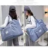 Bolsa de viaje de negocios para mujer, bolsa de equipaje para distancias cortas, bolsa de almacenamiento portátil de gran capacidad, bolsa de viaje plegable ligera