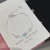 Luz de Luna Estrellada~Pulsera de Zirconia Dopamina de Verano, Brazalete de Personalidad de Gama Alta Nicho, Joyería Versátil de Lujo Ligero para Mujer