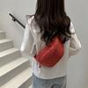 Bolsa de Pecho a Cuadros Ins de Moda Versión Coreana 2025 Bolso Cruzado Casual de Moda Bolso de Cintura Deportivo Bolso de Hombro para Viaje Bolso para Ciclismo
