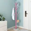 Perchero de Estilo Europeo de Lujo Ligero, Perchero de Pie de Mármol, Colgador de Bolsos de Hierro Forjado Simple de Pie para Dormitorio y Sala de Estar
