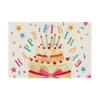 Nuevo Mantel Temático de Cumpleaños Lino Pastel Globo Estampado Mantel Aislante Térmico Decorativo para Mesa de Hogar Restaurante Vacaciones
