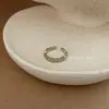 Anel de Zircônia Dourada Novo Estilo Coreano para Café, Luxo Leve, Alto Padrão, Requintado e Elegante, Anel Ajustável de Borboleta, Estrela e Lua para Mulheres