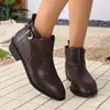Otoño 2026 Nuevo Talla Grande Botas Casuales Cómodas para Mujer Estilo Europeo y Americano Modernas para Exteriores Talla Única
