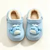Pantuflas de Algodón para Niños Niños Impermeables Invierno Niños Interiores Niñas Pantuflas de Algodón Bebé Antideslizantes Niñas Zapatos de Algodón con Felpa