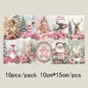 Colección de más de 100 Postales en Estilo Ins, Estilo Japonés, Estilo Artístico, Estilo Vintage, Tarjetas Culturales y Creativas Temáticas de Vacaciones, Al por Mayor en Stock