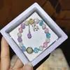 Libro Caperucita Roja Mismo Estilo Estudiante Pulsera de Glaseado de Palomitas de Maíz Hecha a Mano con Cuentas Dibujos Animados Cristal Pulsera Infantil Venta al por Mayor Cajas de Regalo