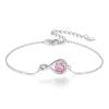 Colección de Pulseras de Diamante de Plata 925 Transfronterizas Europeas y Americanas Que No Se Desvanecen, Oro Real 18K Pulseras Versátiles de Lujo Accesible Venta al por Mayor Ui