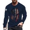 2022 Nueva Camiseta Clásica de Camuflaje de Manga Larga para Hombre Primavera a
