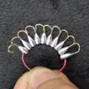 Cor Gancho Plano Manga Dourada Furo de Grama Pesca Gancho Ishni Perfurado Carpa Izu Pesca Tradicional