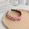 Diadema con lazo de fruta para niña, bonita banda para el cabello, con soporte para la cabeza, estilo Mori, con pinza para el cabello, paquete de cuevas para el cabello.