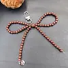 Nuevo Colgante de Lazo de Amor Plateado para Funda de Teléfono Móvil Llavero Colgante Versátil Exquisito Regalo Pequeño Accesorios para Equipaje