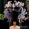 Estilo Sirena Antiguo Accesorio para el Cabello Chino Corona para el Cabello Borla Accesorio para el Cabello de Hada Gancho para la Oreja Accesorio para el Cabello Set Súper Hada Alto Valor de Apariencia