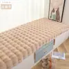 Alfombra Balcón Ventana Saliente Cobertura Completa Resistente a Manchas Estilo Crema Felpa de Conejo Linda Felpa Burbuja Espesada Estilo Europeo Felpudo para Armario