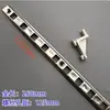 Tira de Escalera de Acero Inoxidable Engrosada Tira de Tarjeta de Aleación de Aluminio para Refrigerador Tira de Estante Soporte de Soporte Tira de Fijación Rejilla de Plástico para Congelador