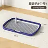 Inodoro para perros mascota para perros pequeños, medianos y grandes, suministros para mascotas para la eliminación de desechos, anti-pisada de excremento, orinal especial y caja de arena