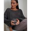 Suéter Hueco para Mujer Primavera/Verano 2025, Estilo Ins Europeo y Americano, Cárdigan de Punto Holgado de Manga Larga, Moda Helado, Versátil