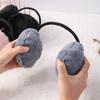 Orejeras cálidas de invierno portátiles plegables estilo coreano para exteriores para niños y niñas, orejeras de felpa para calentar las orejas, venta al por mayor