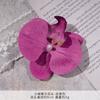 Cabeza de Orquídea Mariposa Pequeña Flor Artificial Falsa DIY Guirnalda Hecha a Mano Boda Ropa Retro Tocado Pasador Accesorios Atrezzo
