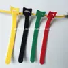Suministros del Fabricante Lazos de Velcro en Forma de T para Cables, Cables de Datos de Colores, Sujetadores Adhesivos de Nylon Cortables para Manualidades