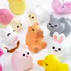 Caracol Mini Lindo Flamenco Muñeco de Animal Pequeño Decoración Linda DIY Accesorios de Bolsa Ciega Adornos Pequeños de Escritorio