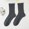 Calcetines de Malla Finos de Algodón Puro para Mujer con Borde de Encaje, Calcetines Holgados Anti-Olor, Calcetines Estilo Lolita para Estudiante