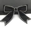 [Arco] Fabricantes spot strass arco pino broche jóias roupas crianças grampo de cabelo decoração FL49