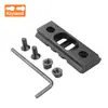Suporte de Trilho Keymod em Liga de Alumínio Suporte de Extensão de 4/5/7/13 Slots Suporte Oco em Liga de Alumínio