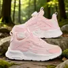 Zapatos Infantiles Más Vendidos Transfronterizos, Zapatos de Malla para Niñas, 6-12 Años, Tenis de Malla Transpirables para Primavera y Otoño, Zapatos Deportivos para Correr para Estudiantes y Papás