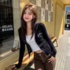 Chaqueta de otoño versátil estilo europeo con capucha y doble cremallera, ajustada, sexy, temperamento, top casual ajustado 26315