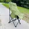Cadeira Lunar Arte de Lazer Banqueta de Esboço Portátil Exterior Encosto Cadeira Dobrável Cadeira de Praia Mesa Dobrável Acampamento
