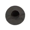 Chapéu de bruxa de veludo preto para Halloween chapéu de bruxa escuro adereço de cabeça de mago chapéu de veludo de mágico adereço de cabeça de bruxa