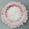 Plato de Vidrio con Forma de Copo de Nieve Estilo Europeo Charola para Restaurante Fiesta Banquete de Bodas Restaurante Occidental Decoración de Alta Gama