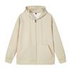 Sudadera con capucha informal de terciopelo de zorro plateado con hombros caídos de la marca Tide, forrada de vellón, ropa de trabajo para grupos, logotipo impreso.