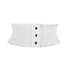 Cinto Largo Feminino Moda Verão Versátil Decorativo Camisa com Vestido Exterior Elástico Cinto de Cintura