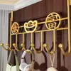 Suporte de Gancho para Porta, Cabide, Suporte de Armazenamento, Suporte de Gancho Montado na Porta, Gancho Traseiro para Porta de Quarto sem Furos para Armazenamento de Roupas