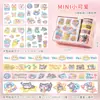 Conjunto Caixa de Presente Adesivo Fita Fofo Livro de Ins Material Fresco Conjunto Adesivo Desenho Animado Adesivo Filme Infantil
