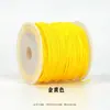 No. 72 Hilo de Jade 100m Pulsera Cuerda Trenzada Collar Cuerda Trenzada Cable de Nylon Encriptado Material de Cuerda para Colgante Hecho a Mano DIY