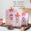 Caixa de Doces de Desenho Animado Infantil Caixa de Embalagem para Presente Portátil Aniversário Um Ano de Idade Dia das Crianças Bebê Lua Cheia Caixa de Presente Caixa Vazia
