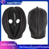 Fábrica de produtos SM sexuais para adultos atacado novo balaclava multi-funcional com zíper couro de encadernação totalmente abrangente