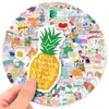 200 Piezas de Ins Frescos Pequeños Pegatinas Transfronterizas con Texto en Inglés Patineta Guitarra Maleta Impermeables Pequeñas Pegatinas Inspiradoras